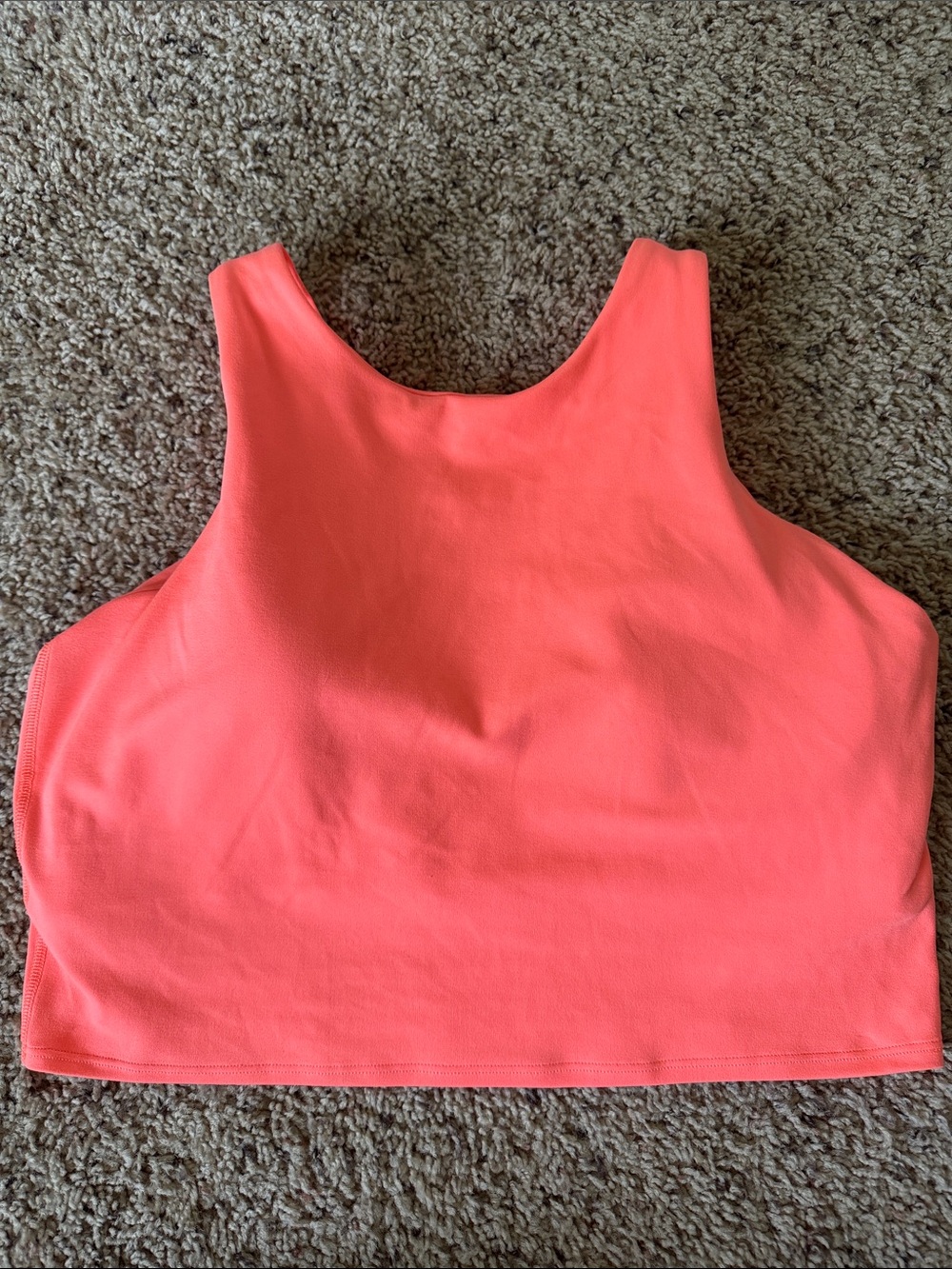 Athleta Coral High-Neck Conscious Cropped Tank